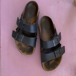 Black Birkenstocks size 38